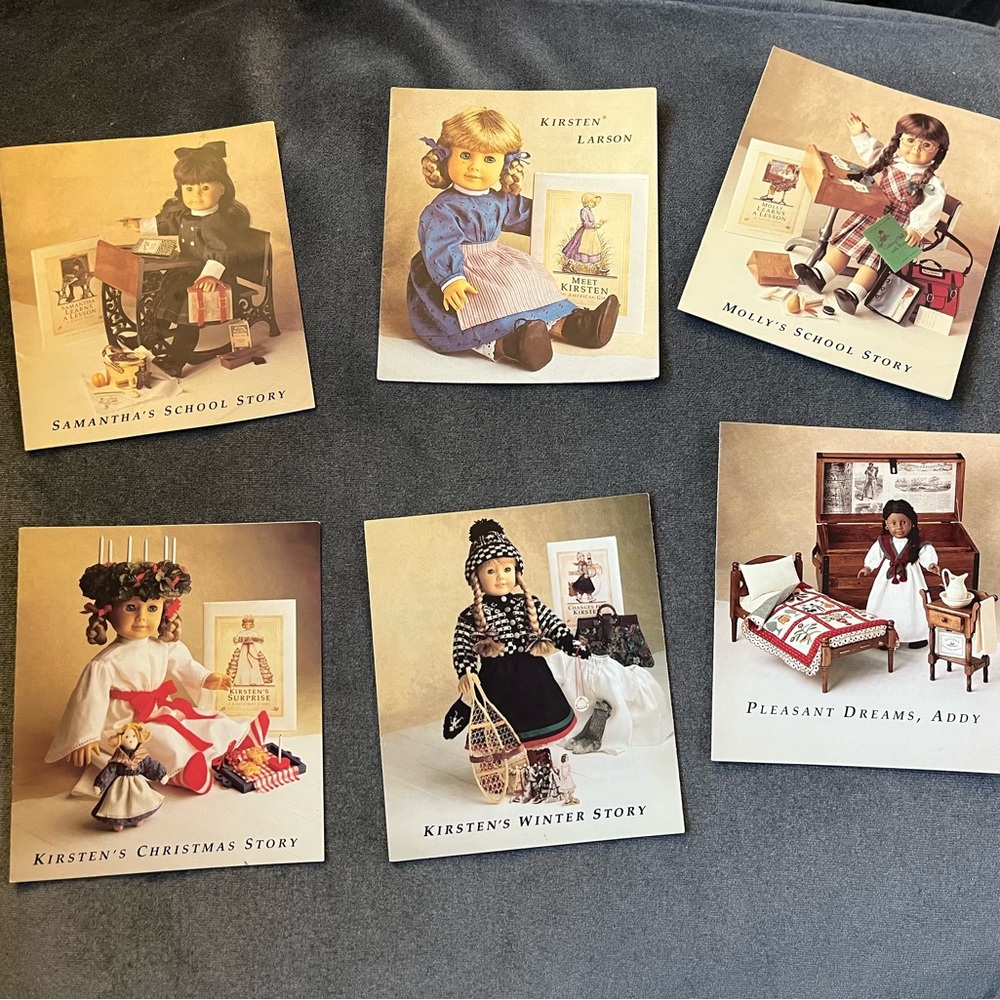 American Girl Historical Character Pamphlets - Set of (6)
